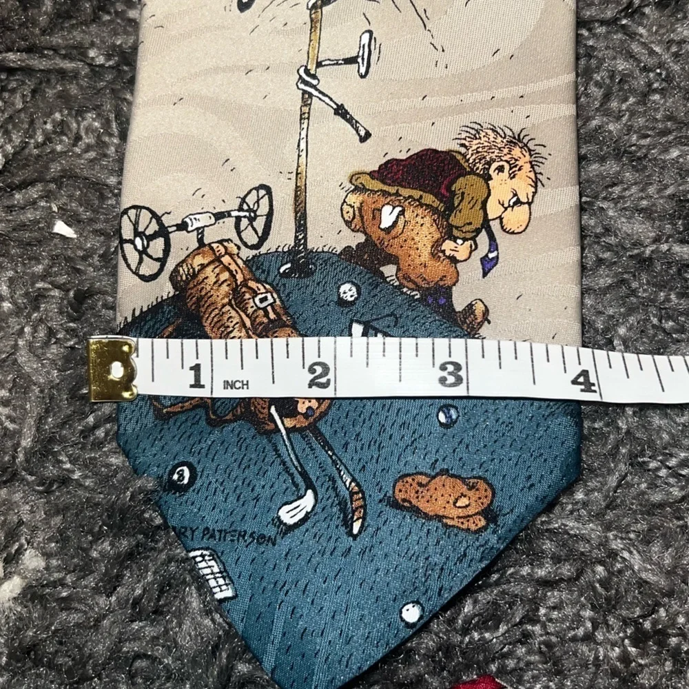 Vintage Gary Patterson Balancine Hot Cakes Novelty Mens Tie